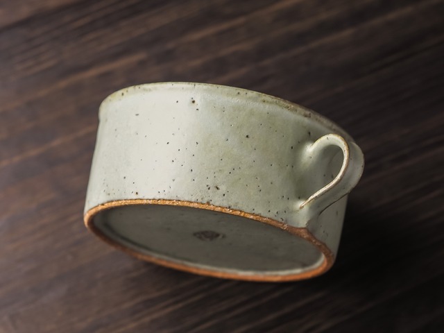 SHIROUMA スープカップ 緑青（スープボウル・グラタン皿）／長谷川 哲也