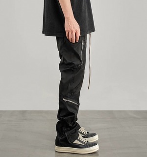 multi zipside cargo pants