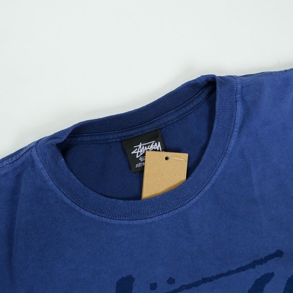 Size【L】 STUSSY ステューシー WORLD TOUR SUN FADE TEE FADED NAVY T