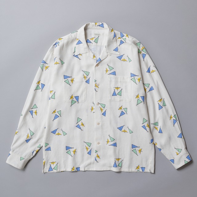 [SOLARIS&CO.]Atomic S/S Opencollar Shirt "TROPICANA"