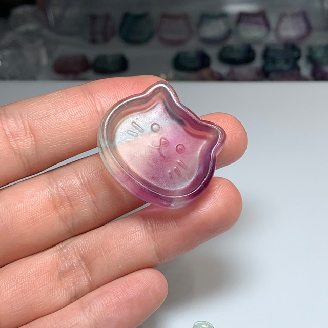 04.可愛いフローライト･うさぎさんセット