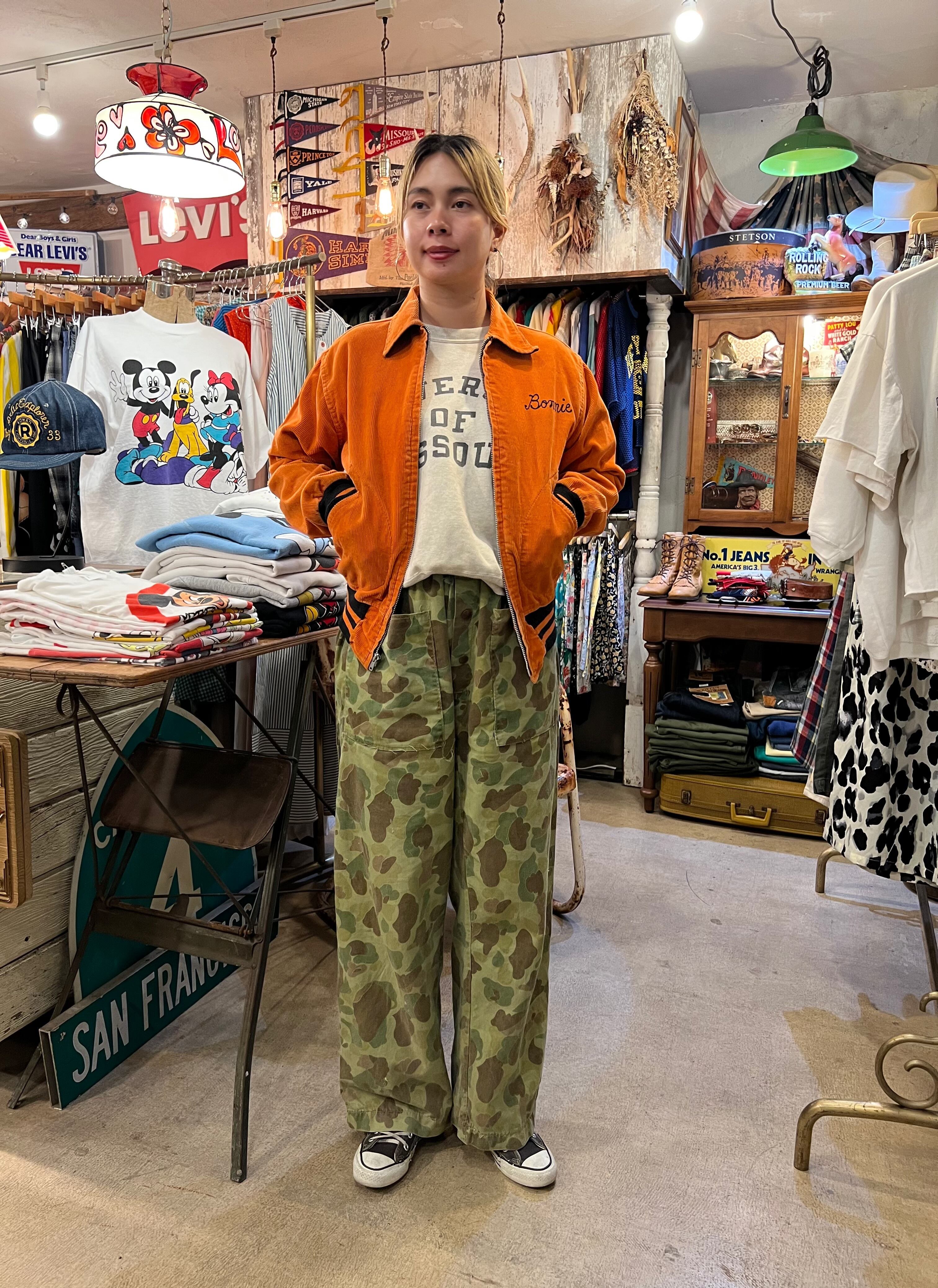 50s-60s Maple Racing Club Corduroy Jacket | BLUE VALENTINE