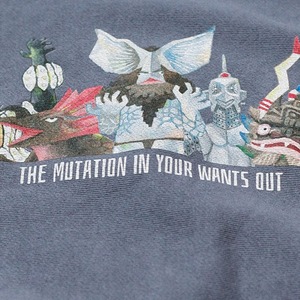 SEVEN  Bleed KAIJU Hoodie feat.ヤギエツコ【Stone Blue】