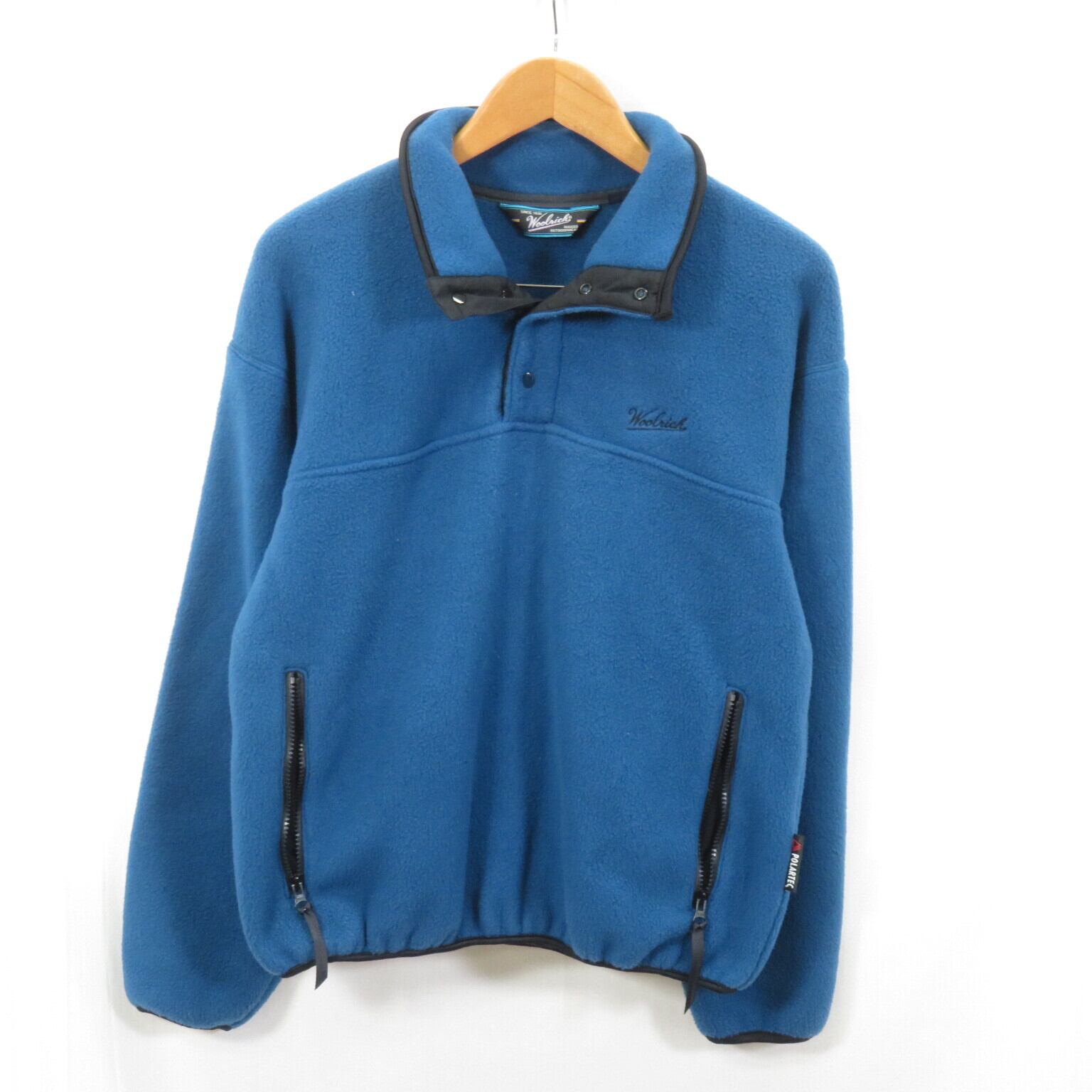 90s WOOLRICH プルオーバー フリース ジャケット sizeM/ウールリッチ