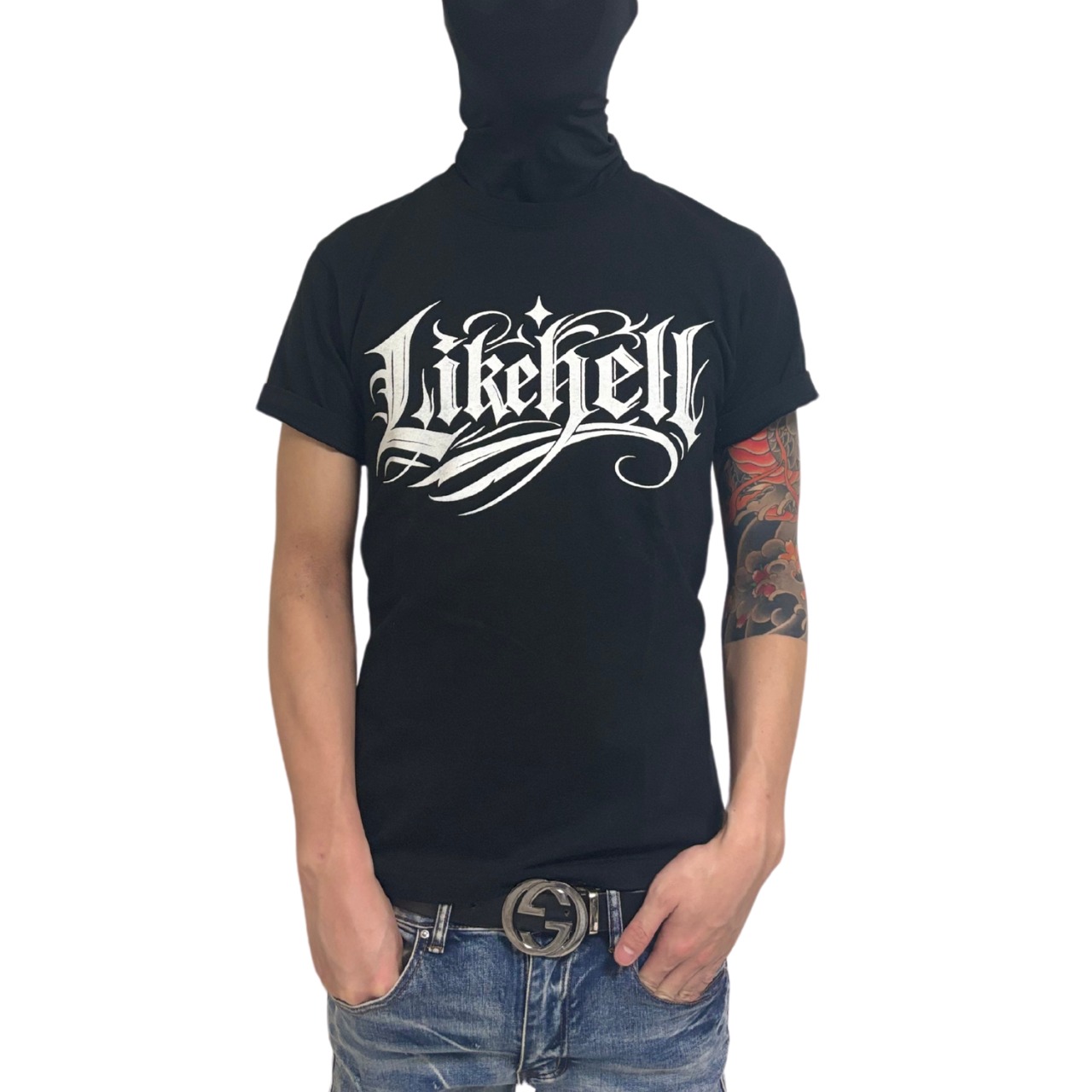 ELDOLADO BLACK chikano tｰshirts 【LT004】 - 1