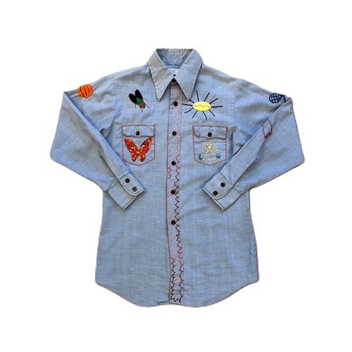 70's JC Penney Chambray Shirt ¥7,900+tax