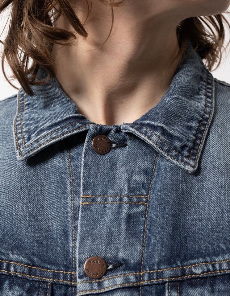 Nudie jeans ヌーディージーンズ Bobby Blue Tribe Denim G-jkt | An