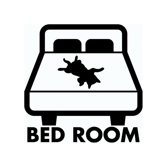 チャリティステッカー｜BED ROOM｜006