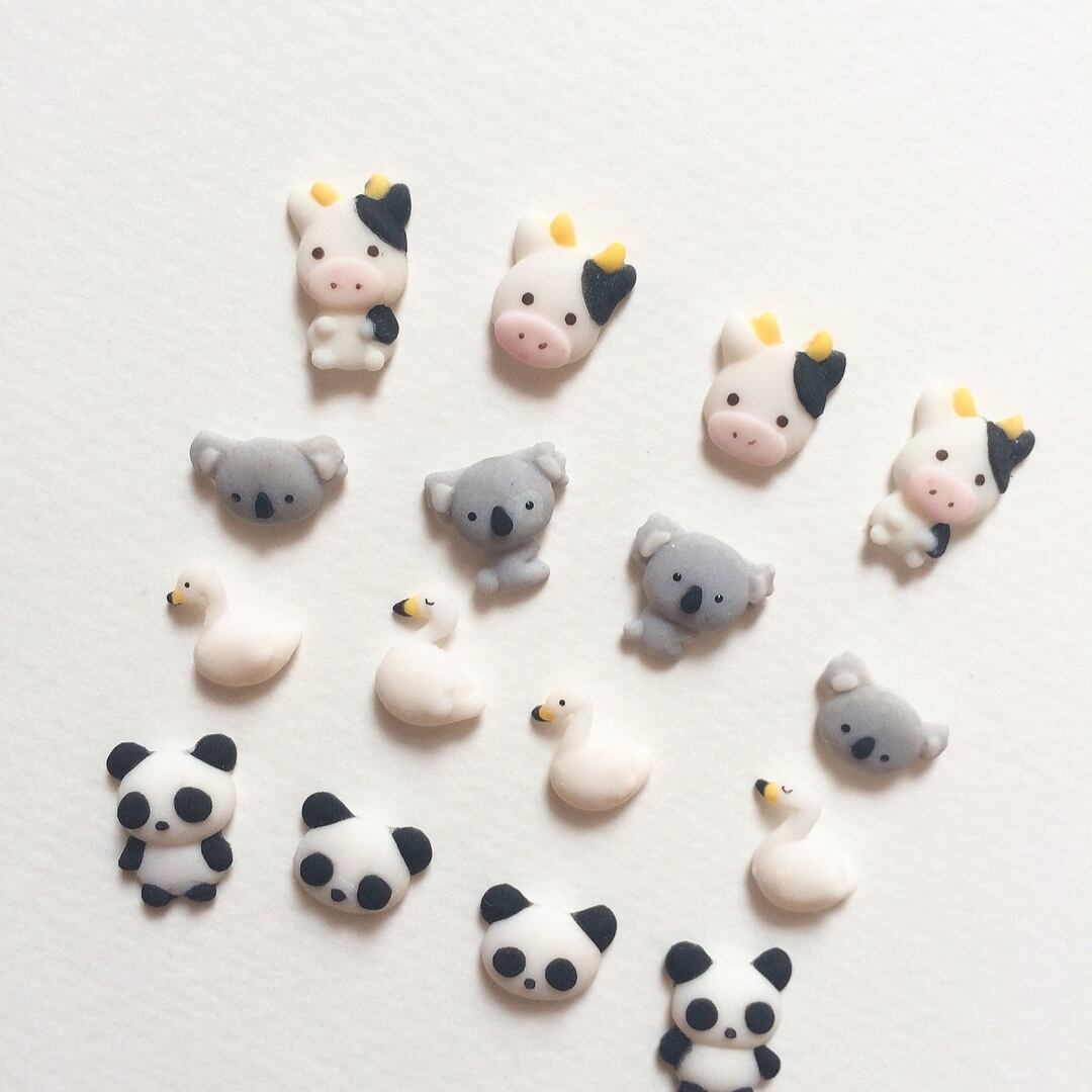 椎木様専用動物ネイルパーツ | neph _nail 1級ネイリストによる3D