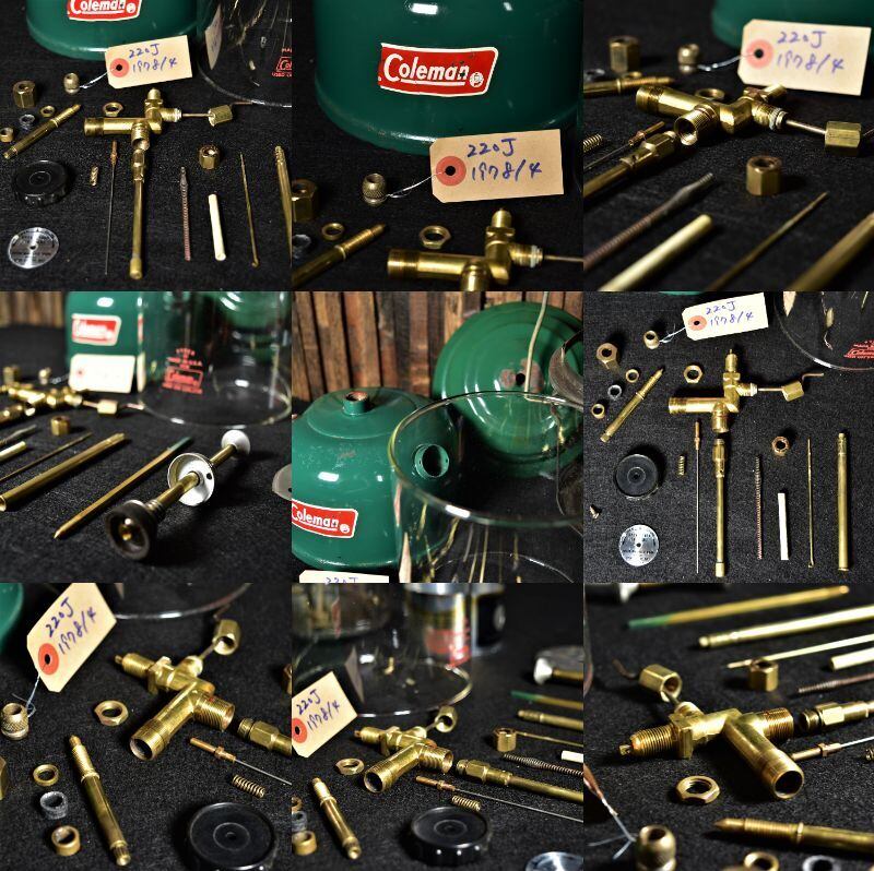 コールマン 220J 1978年4月製造 ツーマントル ランタン COLEMAN