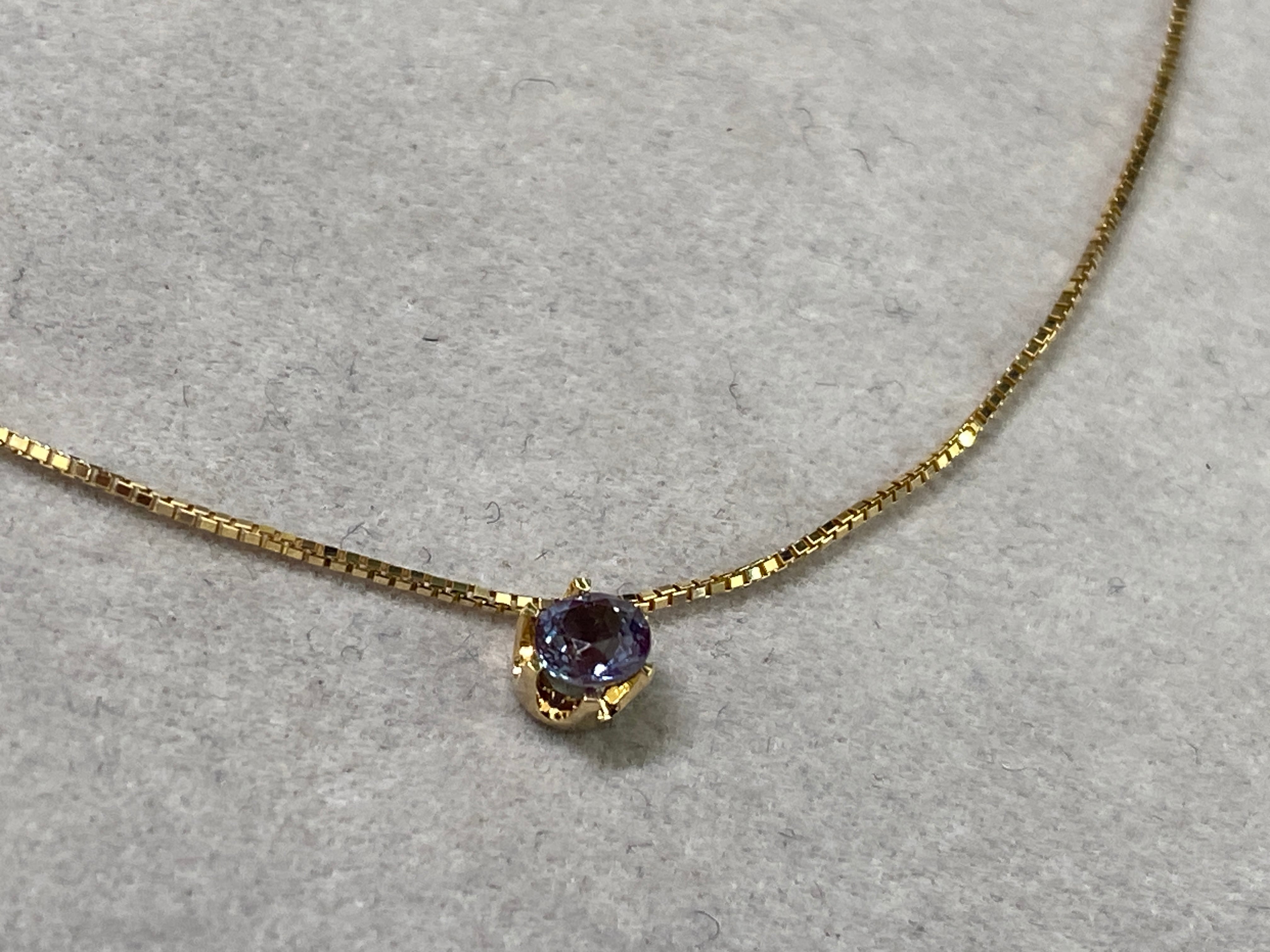 アレキサンドライト＜再結晶＞ルース 0.13ct S-008 | sevendreams7