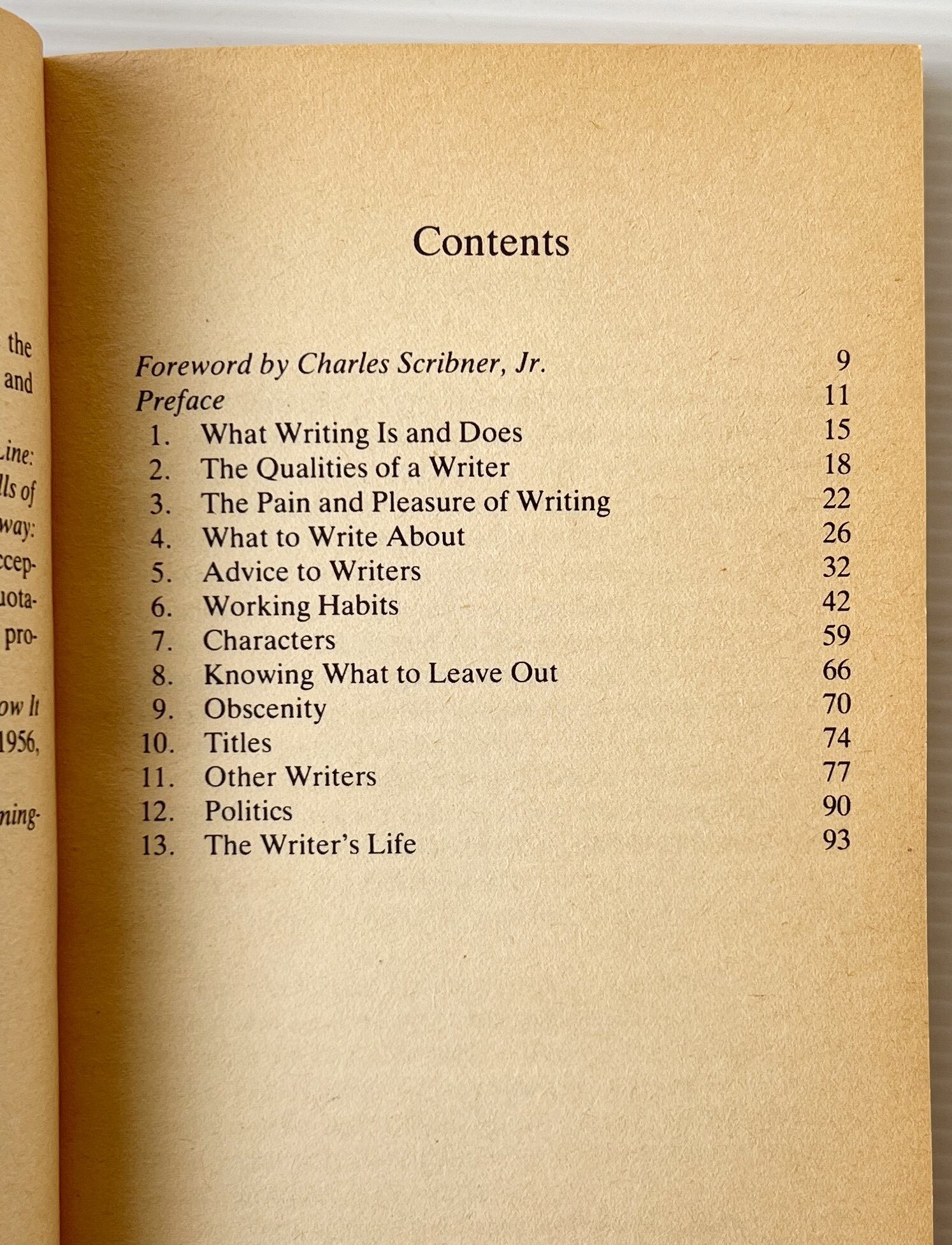 Ernest Hemingway On Writing / Ernest Hemingway / Grafton Books