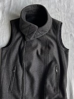"DIESEL" Wool Deformation Long Vest