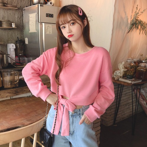 ✞ ソリッド カラーラウンドネックバンドリボンショート♥カワイイ♥セーター 大人女子☆ ロング ソリッドカラー ✞ゴスロリ SM ミリ 甘ロリ クラロリ 和ロリ エレガント 黒ロリ 姫ロリ 華ロリ BB-BB79538690416