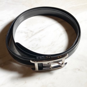 CARTIER leather belt ''tank american''