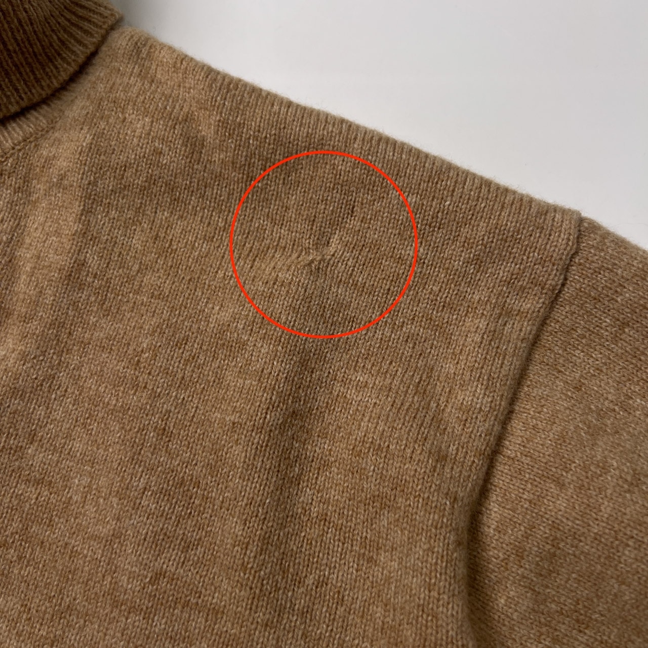 Karl Helmut カールヘルム タートルネック ラムウール ニットセーター ベージュ