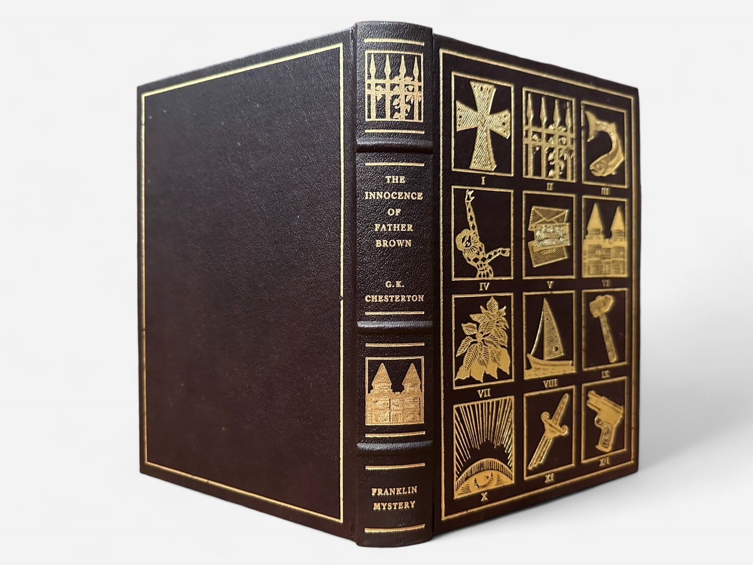 【SL287】【THE FRANKLIN LIBRARY】The Innocence of the Father Brown(1989) / Gilbert Keith Chesterton