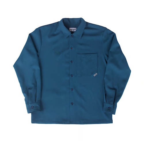 STASH STORE × XOSYSTEM  EVERYDAY SHIRT / BLUE GREEN