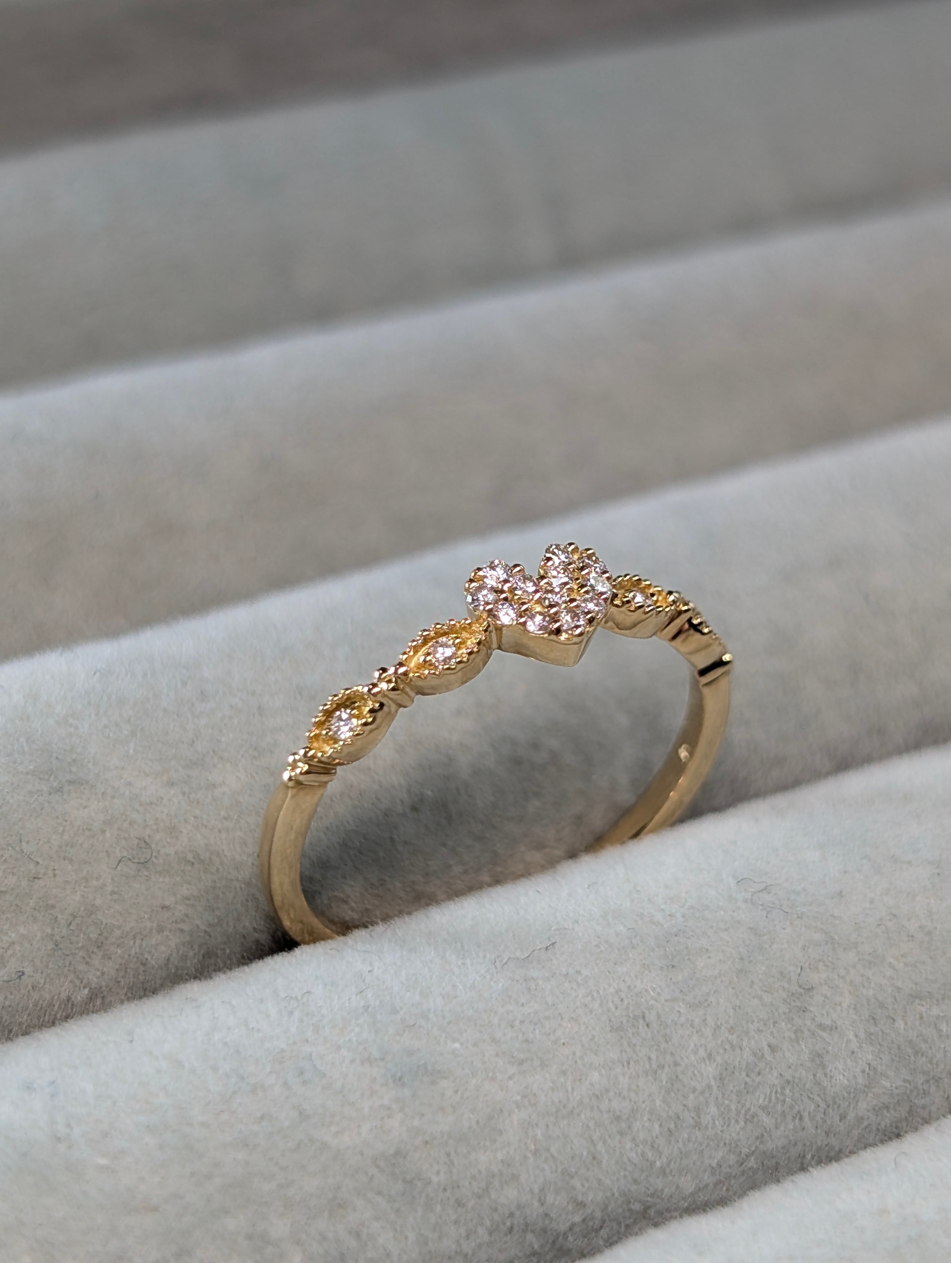 K18ダイヤモンド 9号 リング Used jewelry 新品磨き済み | 鈴木屋 K18ダイヤモンド 9号 リング Used jewelry 新品磨き済み | 鈴木屋