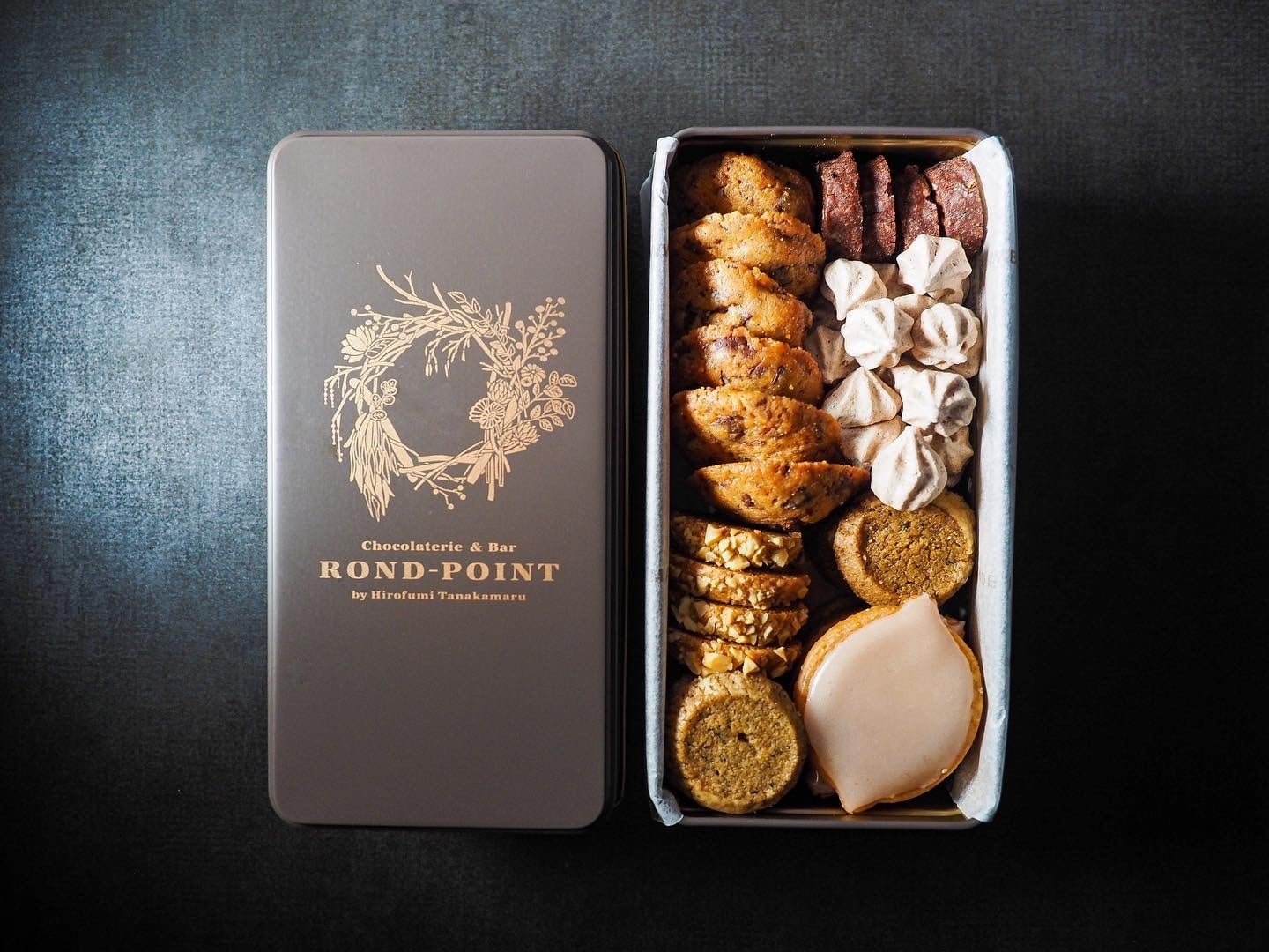 クッキー缶 Rond Point