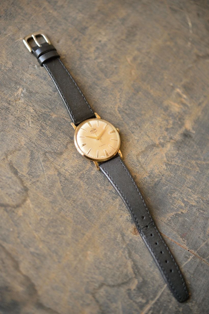 Vintage 1950's-60's ENICAR watch GF 