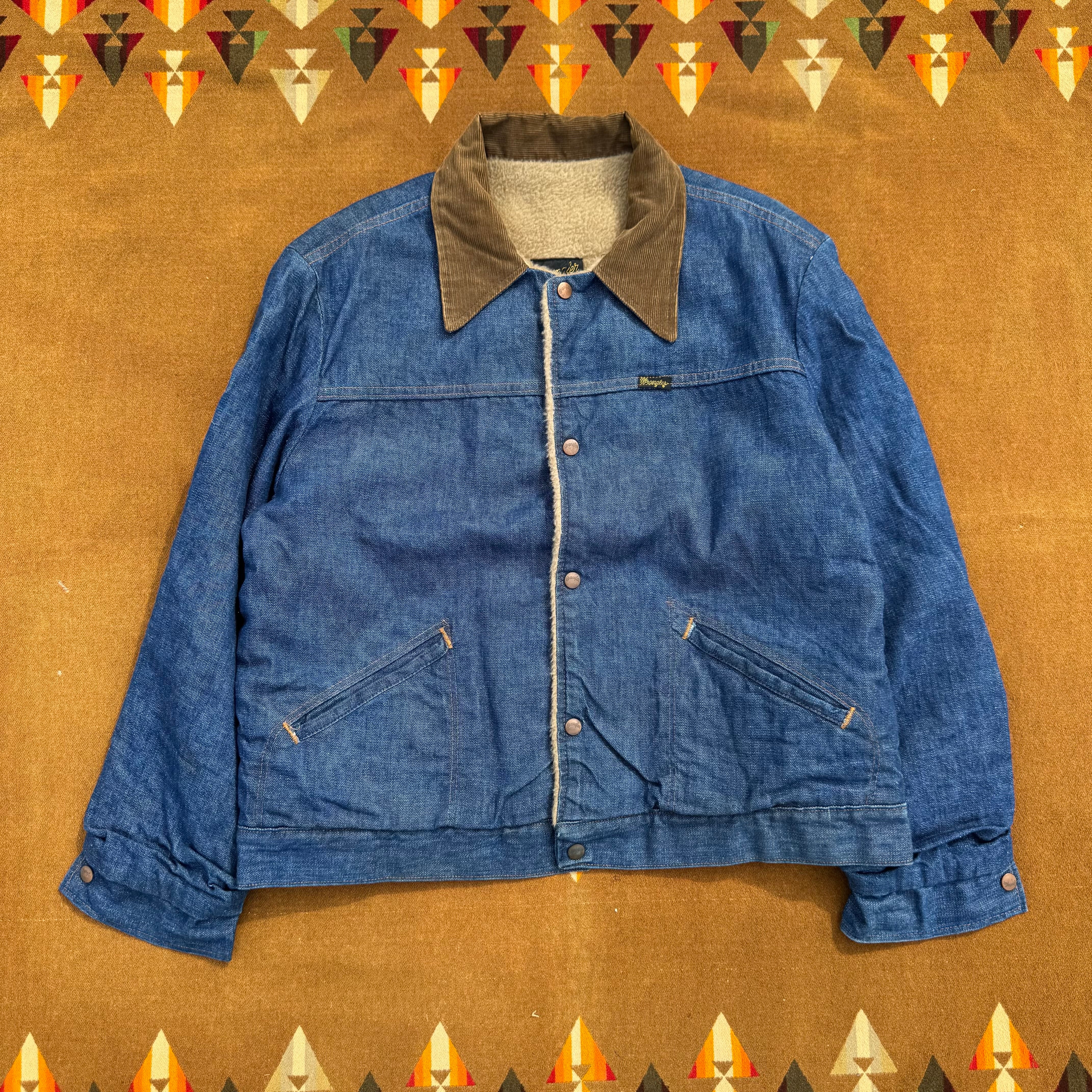 1970's Vintage BIG SIZE Wrangler "227MJL" /46