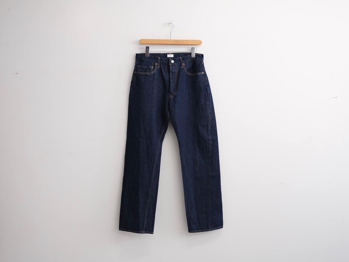 CIOTA” New Straight 5 Pocket denim Pants Navy” | Lapel online store