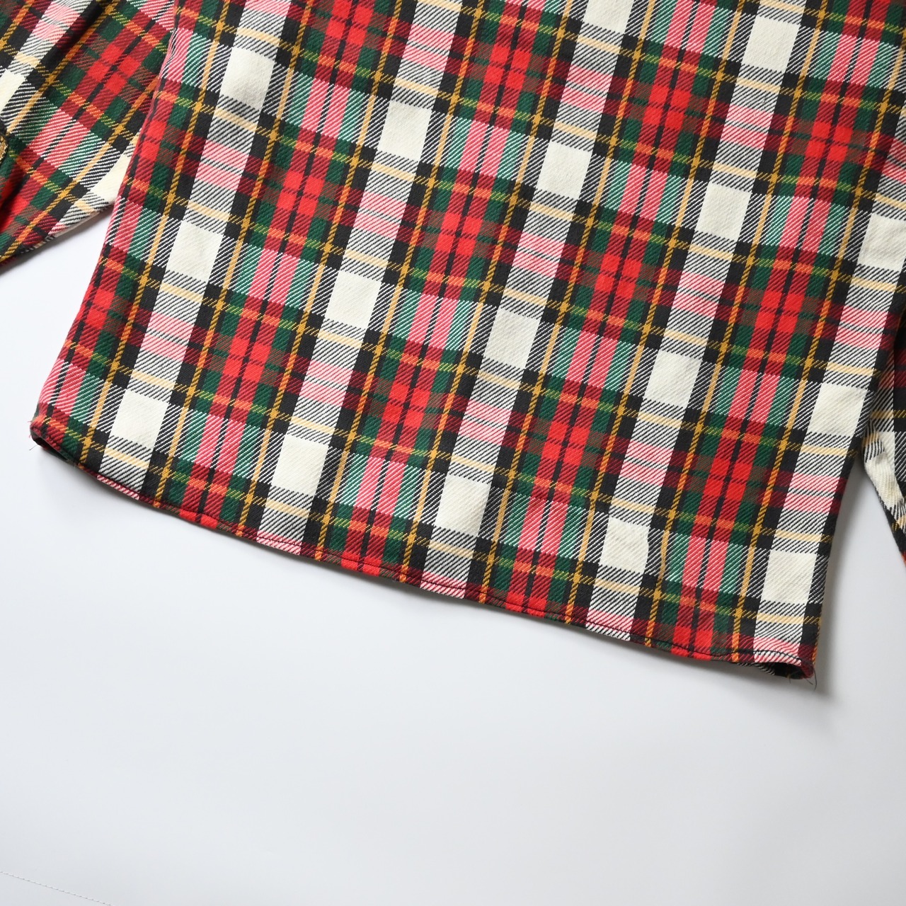 70's BIGMAC vintage M Ctton Flannel Check Shirt