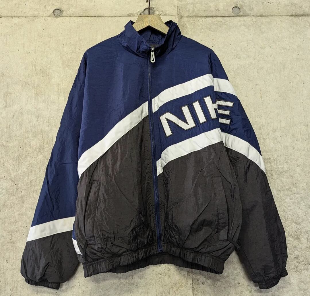 ジャケット・アウター 90's NIKE 3tone design nylon jacket 90s nike design nylon jaket 小岩店 | What'z up