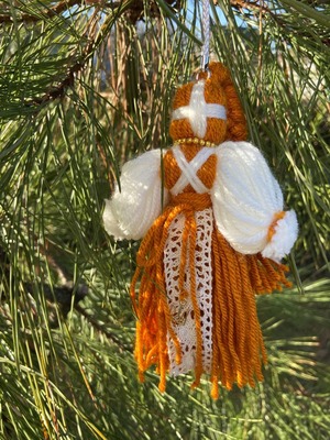 UA.Designer手作りモタンカ（ウクライナの御守り）