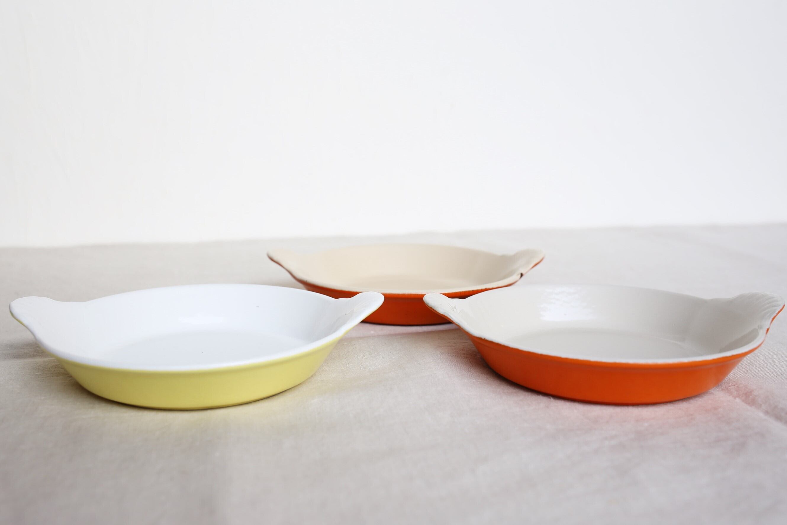 フランス ヴィンテージ ル・クルーゼ Le Creuset グラタン皿 ブリュレ