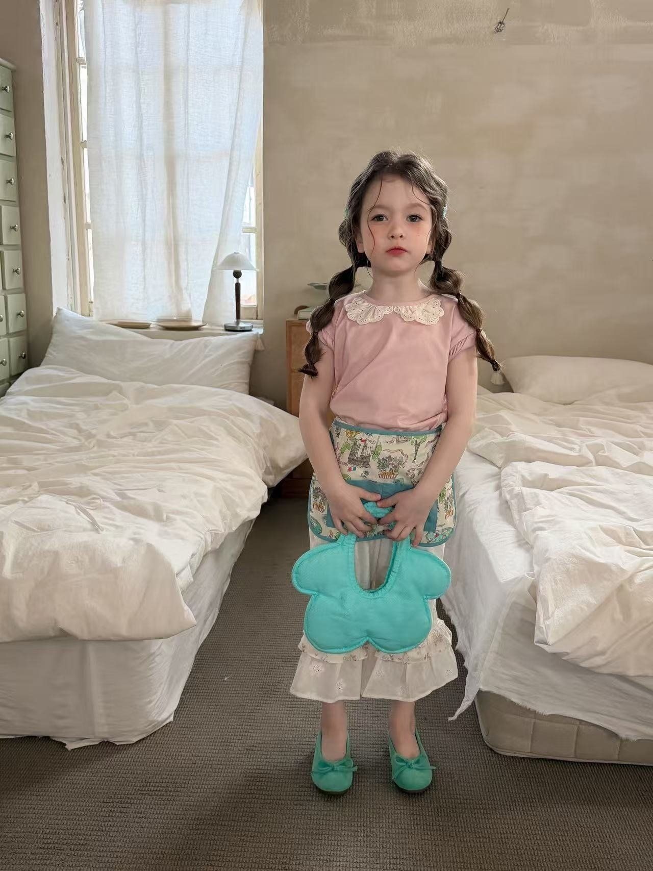 [aiai] Lovely Lace Collar Tee / [아이아이] 러블리레이스카라티