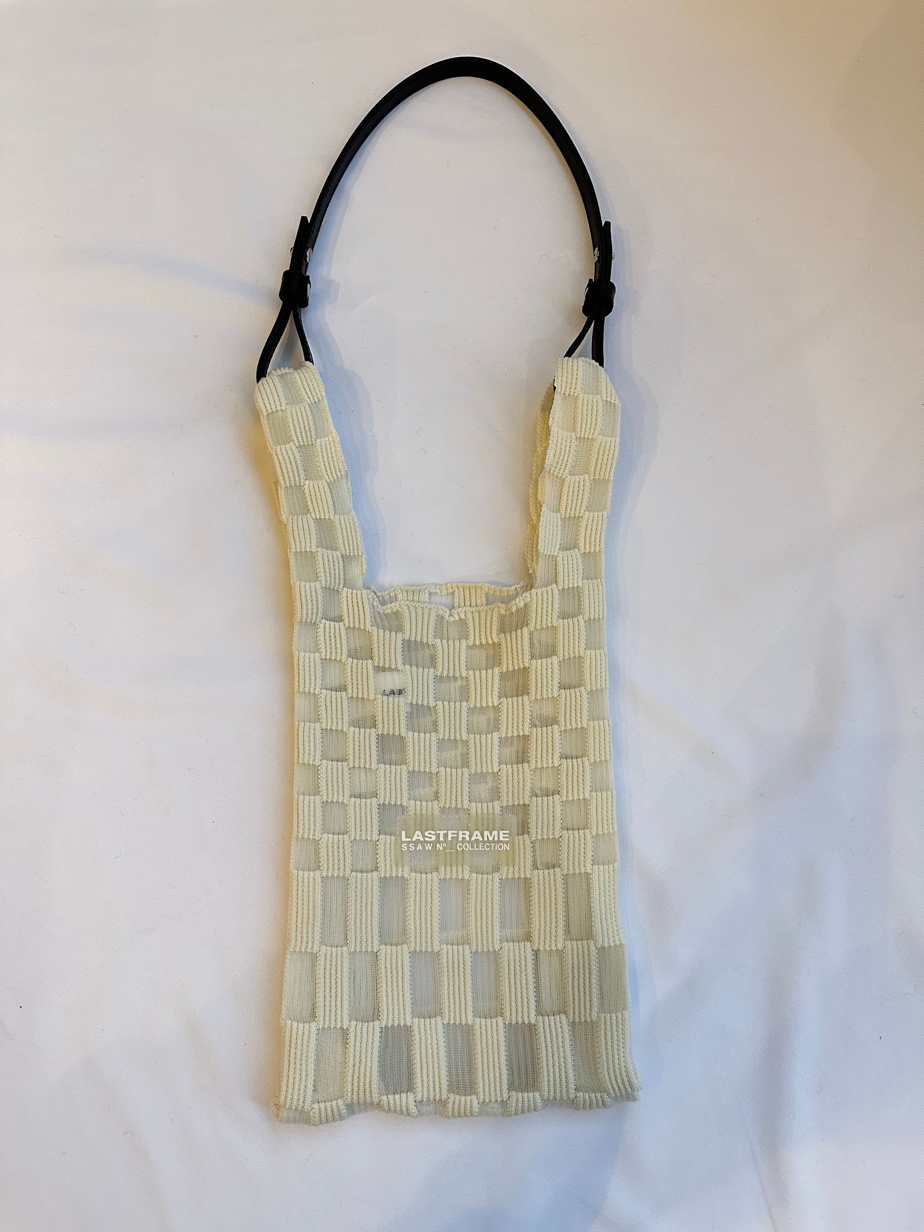 LASTFRAME SHEER ICHIMATSU MARKET BAG SMALL | AAR LASTFRAME SHEER ICHIMATSU MARKET BAG SMALL | AAR
