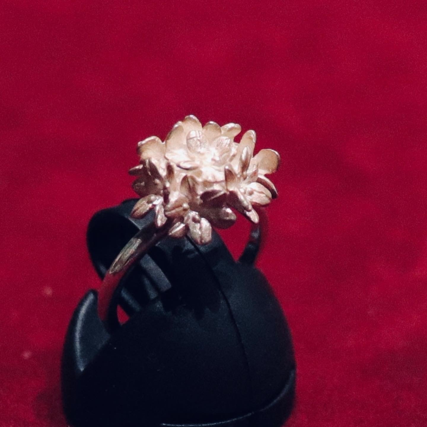 ユリの花束 白銀 Lily Bouquet white】リング シルバー925【受注生産