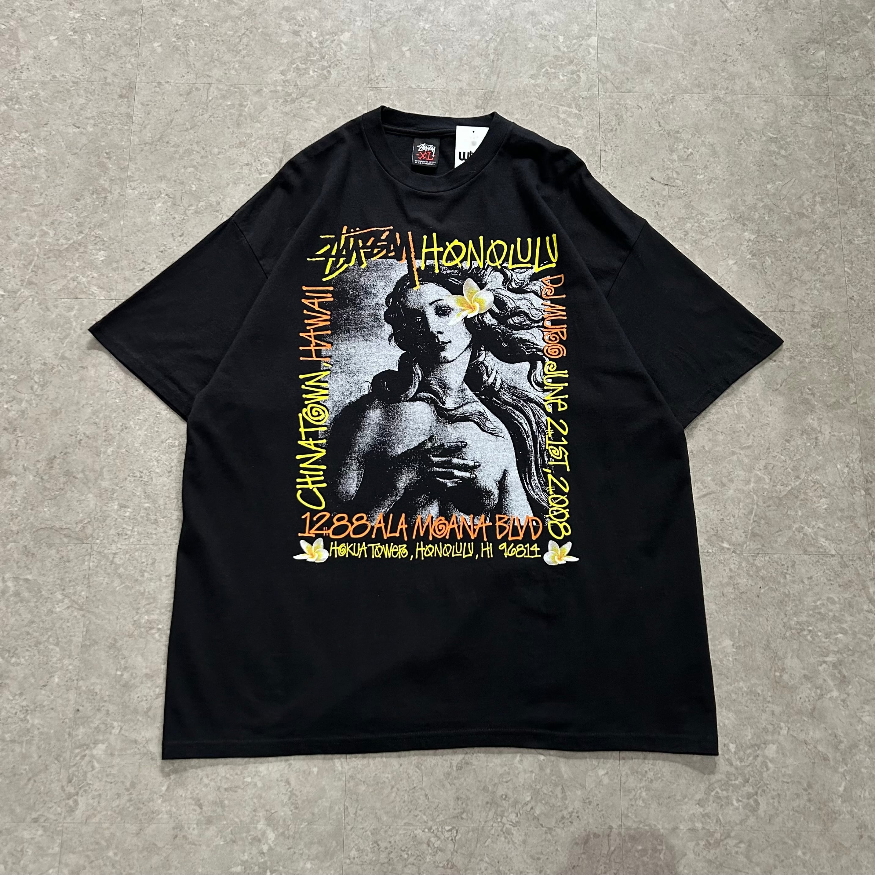 2008s Stussy HONOLULU "Venus" T-shirt【仙台店】