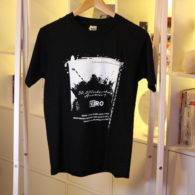 ※松本着用※【ClubZERO最終販売】心霊番組ゼロ登録者9万人記念Tシャツ（S）※発送時期：11月末～12月初旬頃