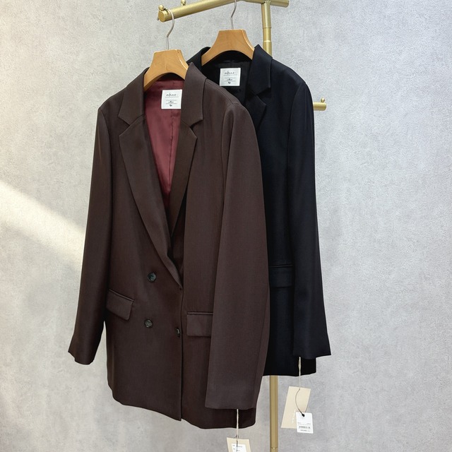 【cafune;】 POWDER TWILL DOUBLE　JACKET