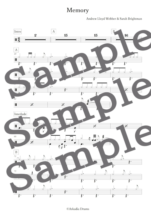 Memory（Andrew Lloyd Webber & Sarah Brightman）