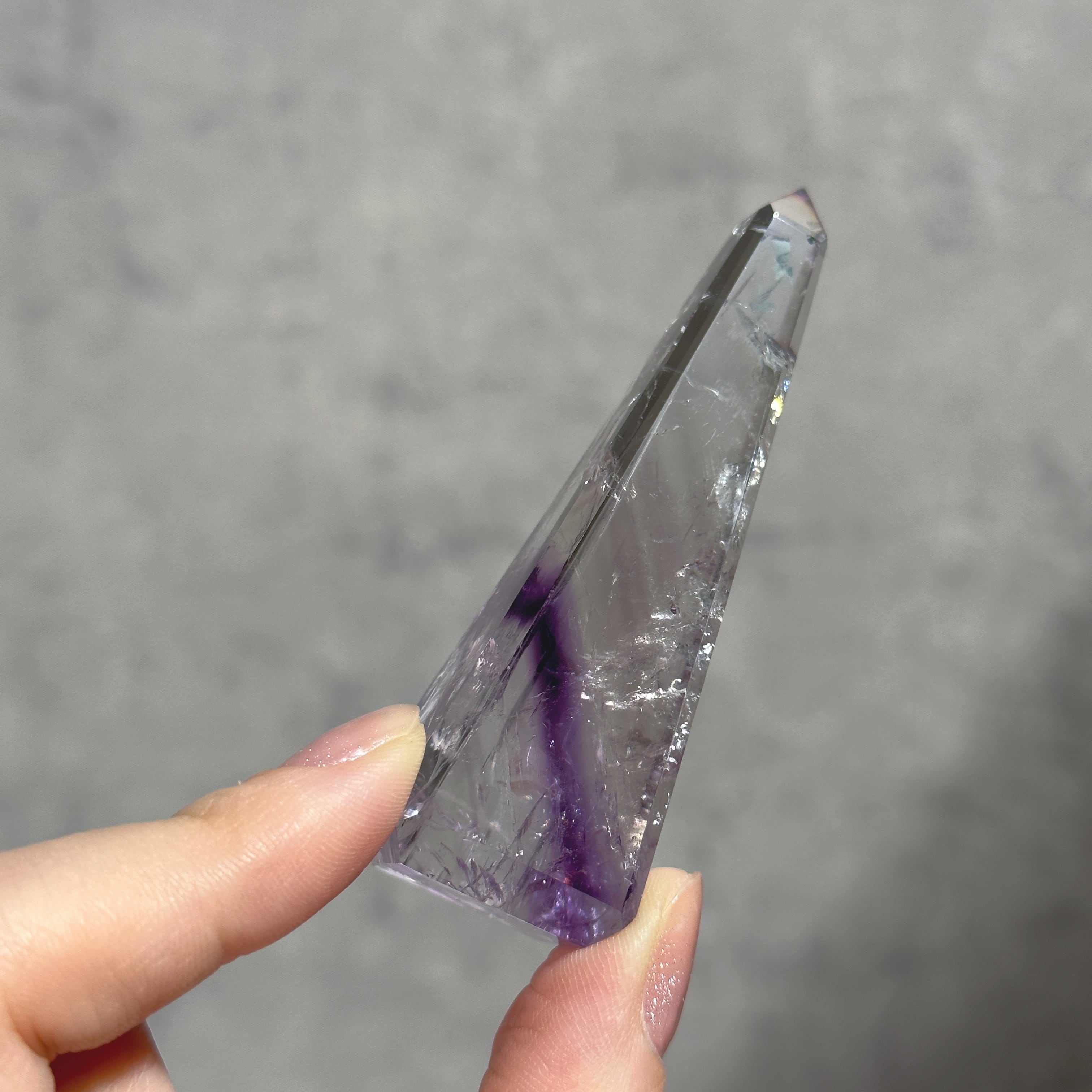 透明感◎ファントムアメジスト オベリスク13◇Phantom Amethyst