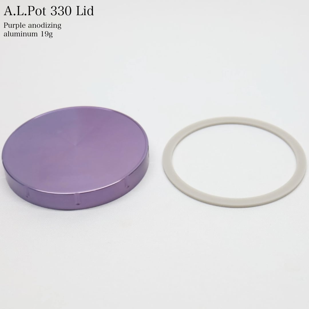 A.L.Boilith Pot330 Lid Purple Anodized