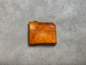 L-shaped Small Wallet: (Aniline Manufacturing method) Color : Green