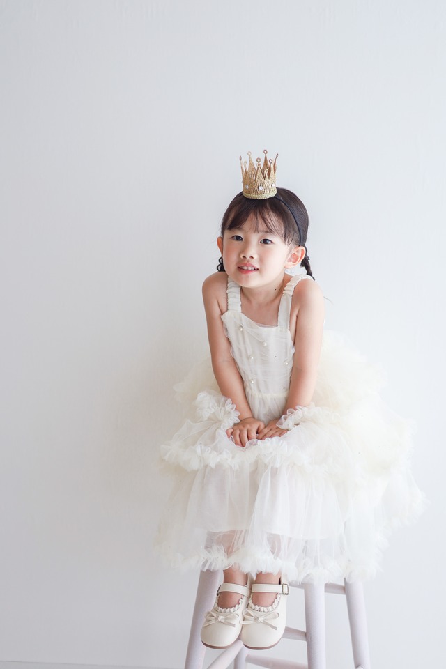 即納pearl tiered dress　一部取り寄せ