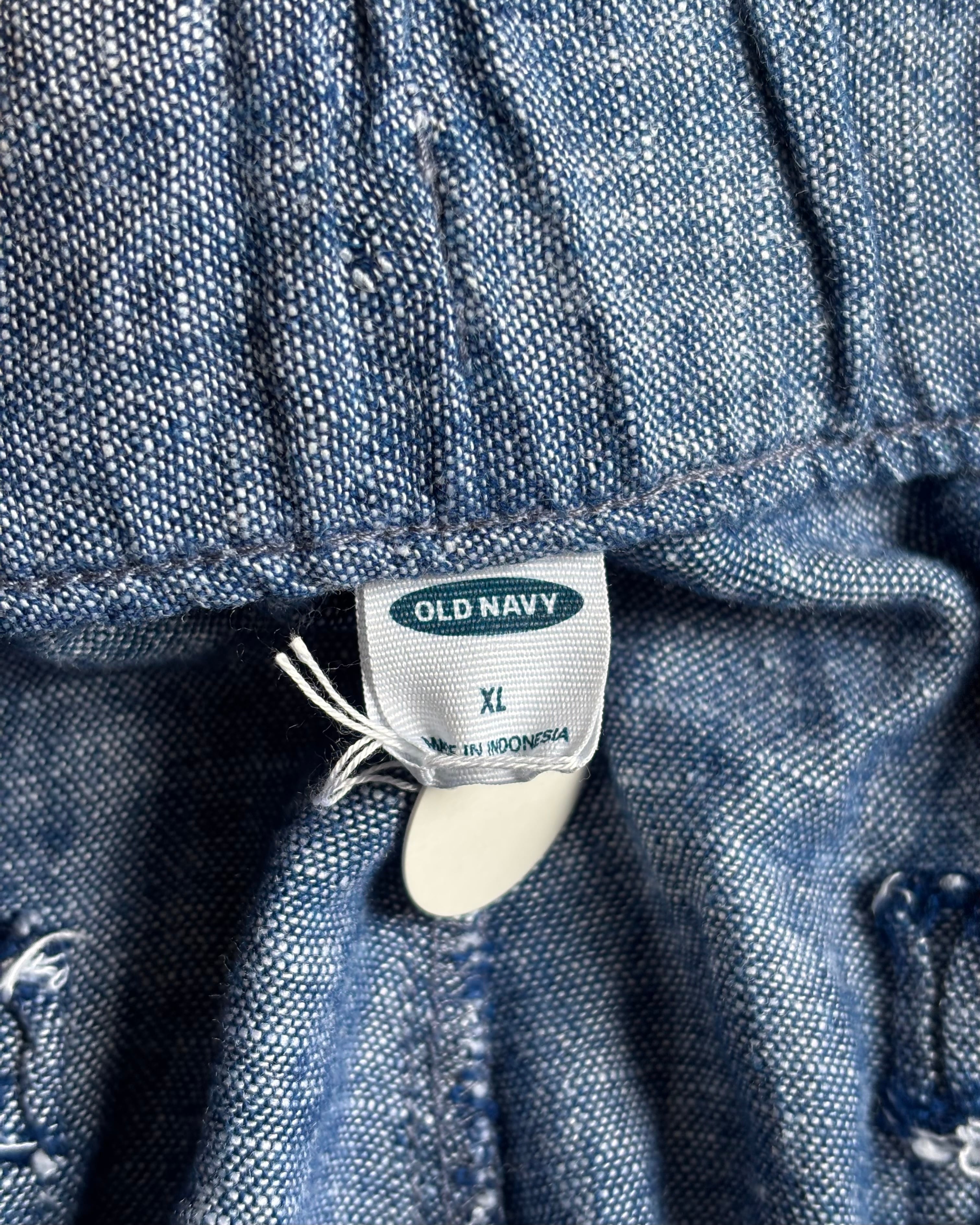 00s oldnavy super wide linen×rayon pants / オールドネイビー リネン