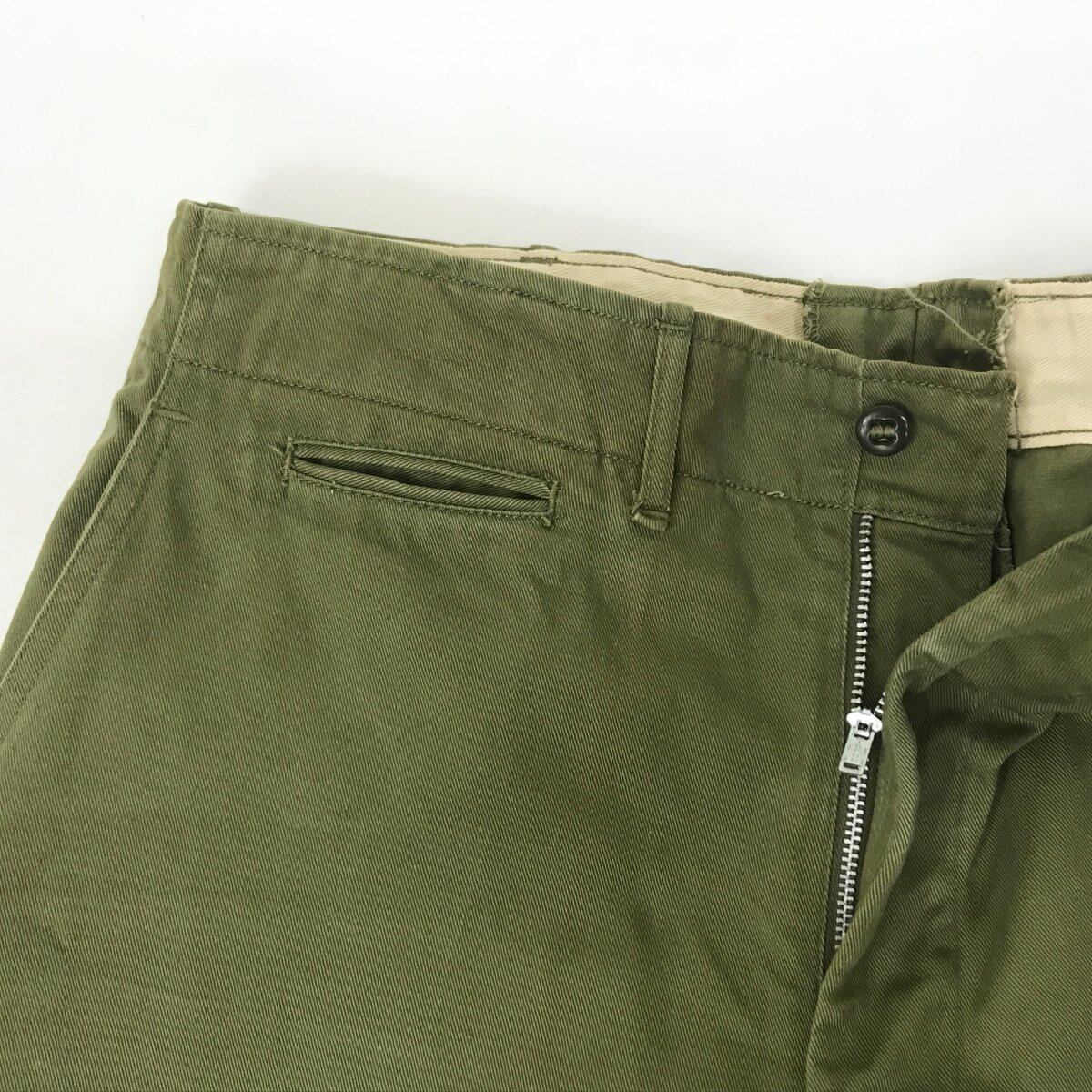 US VINTAGE U.S.ARMY タイプ 50?60年代 仕様 軍チノタイプ チノ US VINTAGE U.S.ARMY タイプ 50?60年代 仕様 軍チノタイプ チノ