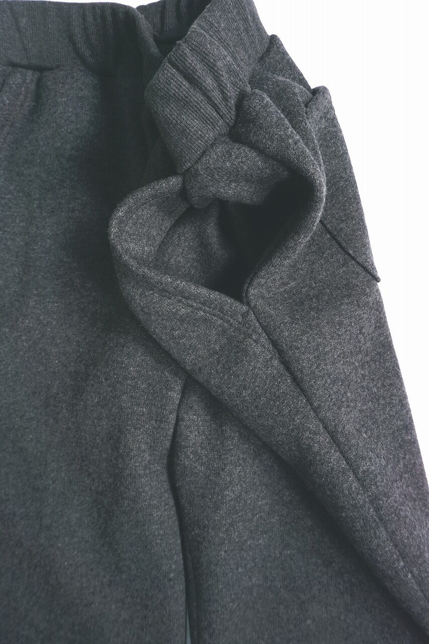 Double Faced Wool Sweat Pants