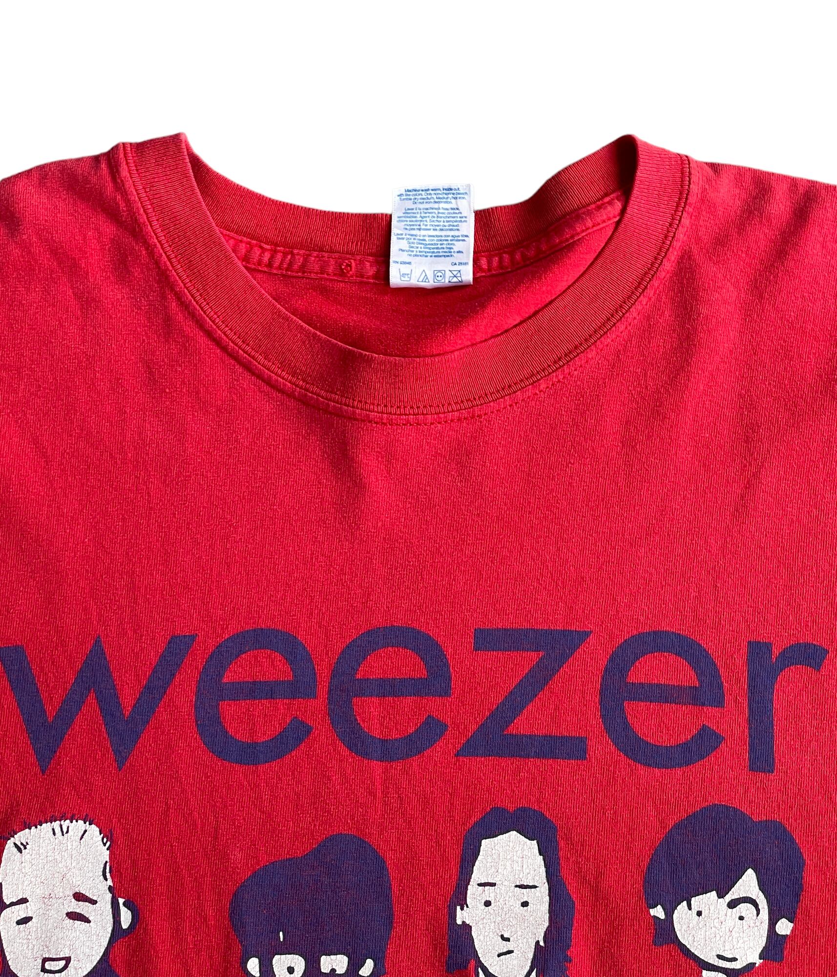 00'S WEEZER Tシャツ　ヴィンテージ　サイズXL 当時物　バンドT