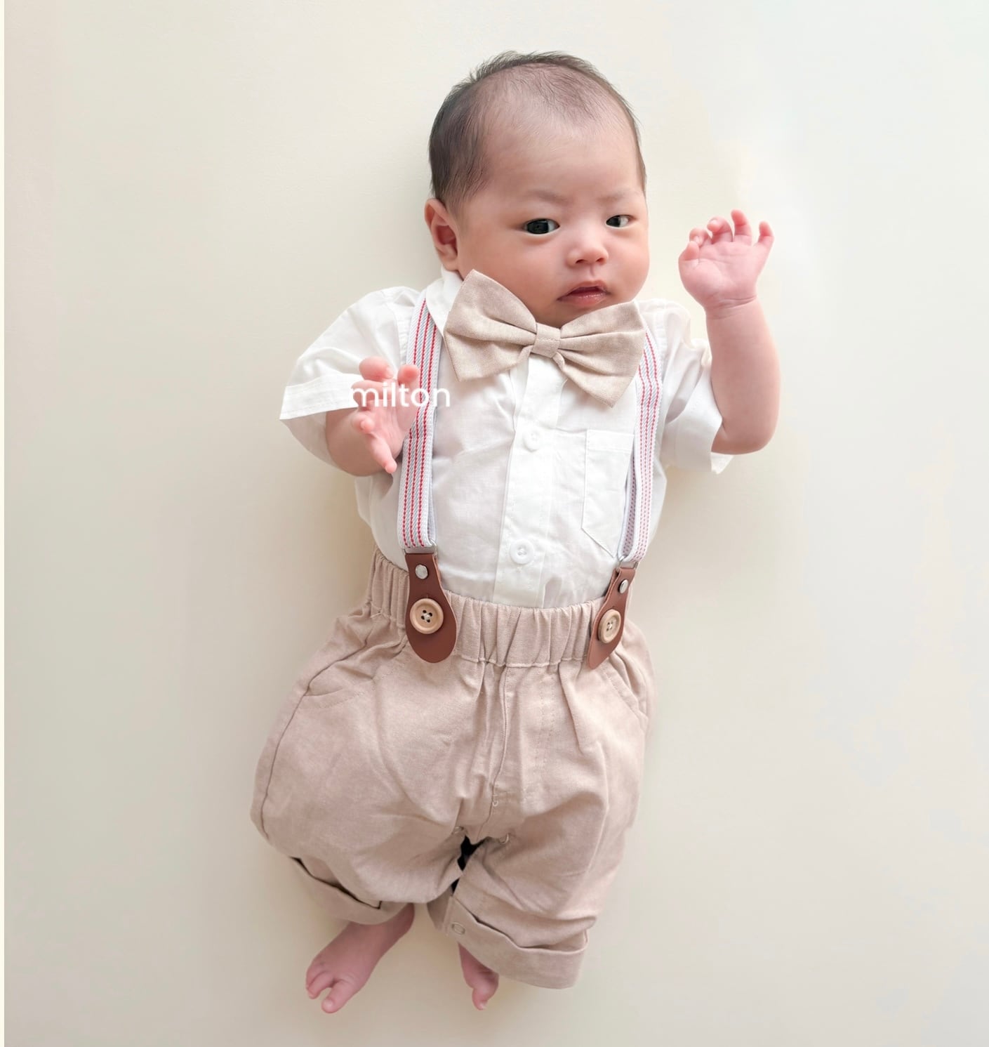 ミルクティーセットアップ】73 80 cm 0歳 6ヶ月 1歳 2歳 3歳 4歳