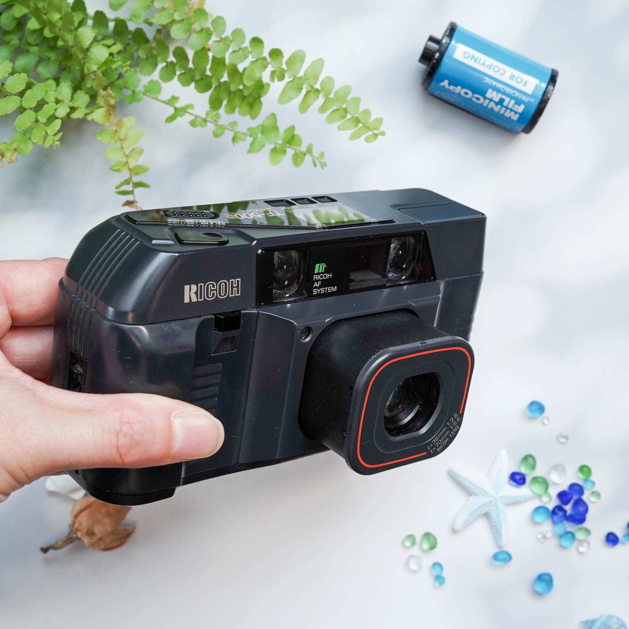 Ricoh】 TF500-D レトロでかっこいい2単焦点機 | Macha Cameras