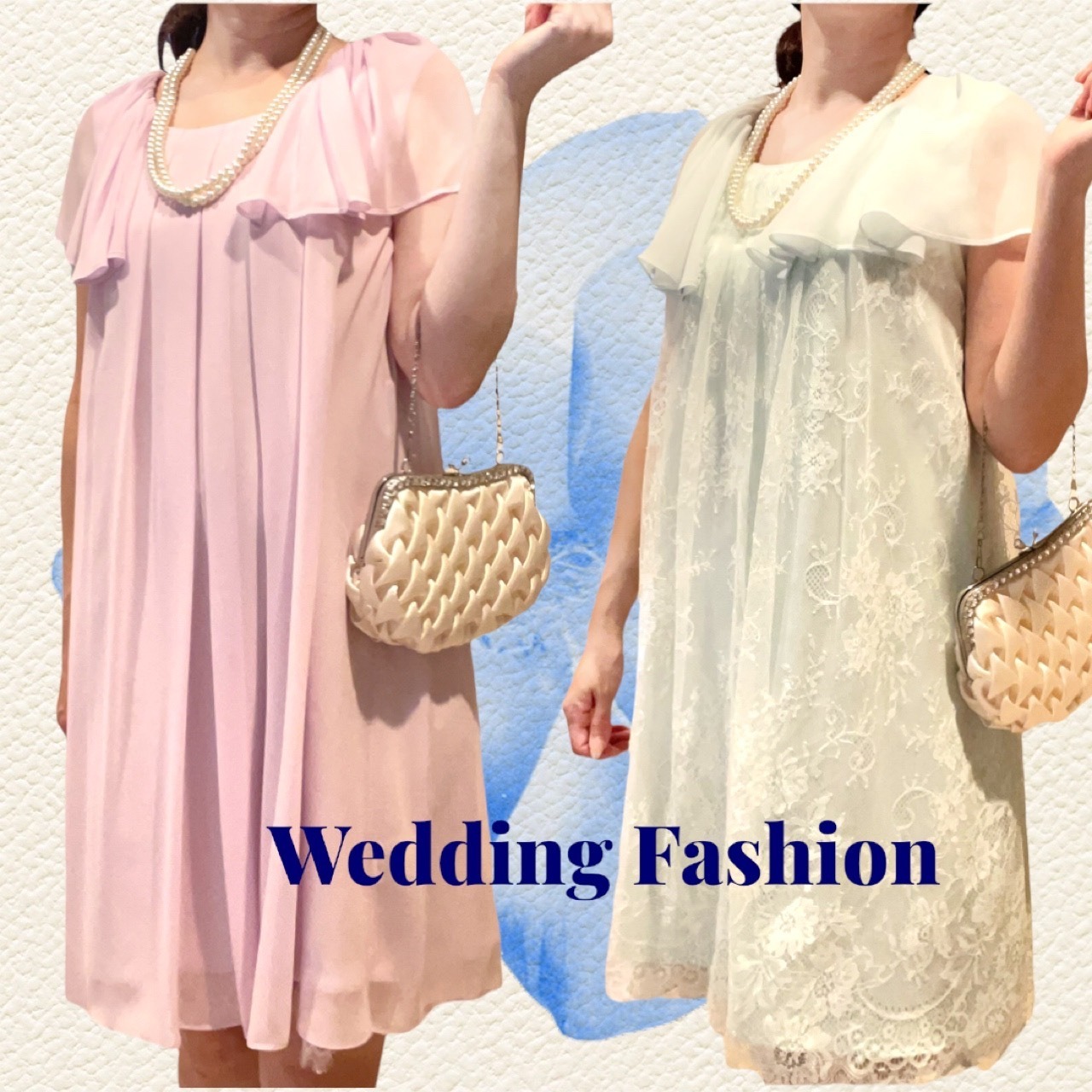 LAISSE PASSE レッセパッセ リバーシブル 2way ♪ 結婚式ワンピース 