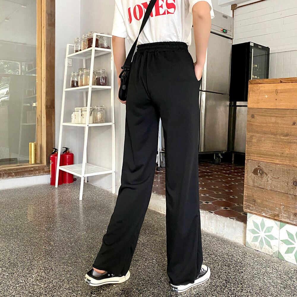 ダメージ スウェット パンツ レディース 春秋 韓国 ルームウェア ストリート 大人 かわいい おしゃれ 部屋着 きれいめ 薄手 アメカジ イージーパンツ 大人可愛い 大人女子